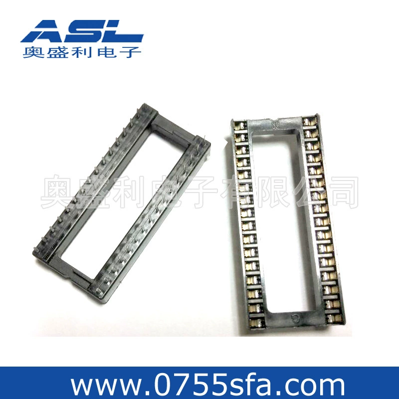 [Заводская продажа SFA 优质IC座/2.54IC插座全系列/原料PBT生产IC座8P DIP-8]