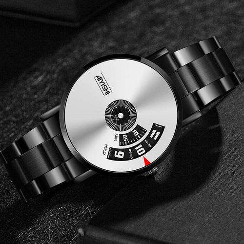 AIYISHI 1620 waterproof male student Korean version trendy versatile steel automatic non-mechanical men's watch