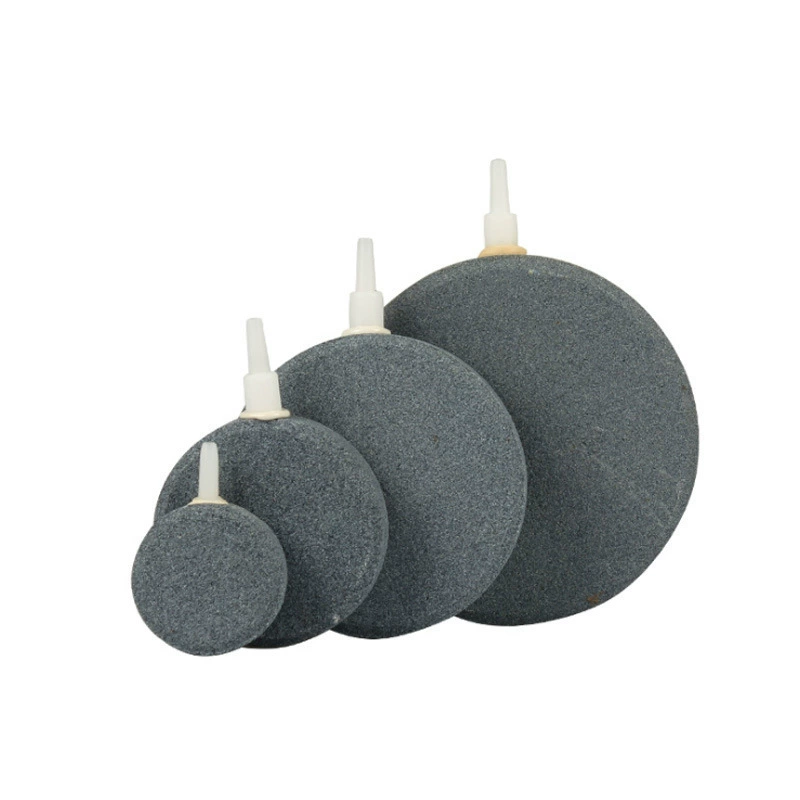 Песочная головка пузырьковая пластина на выходе газа камень аквариумный водяной газовый насос использует песчаную головку аквариума с песком Песочная головка увеличение кислорода Бесшумная песчаная головка газовая головка