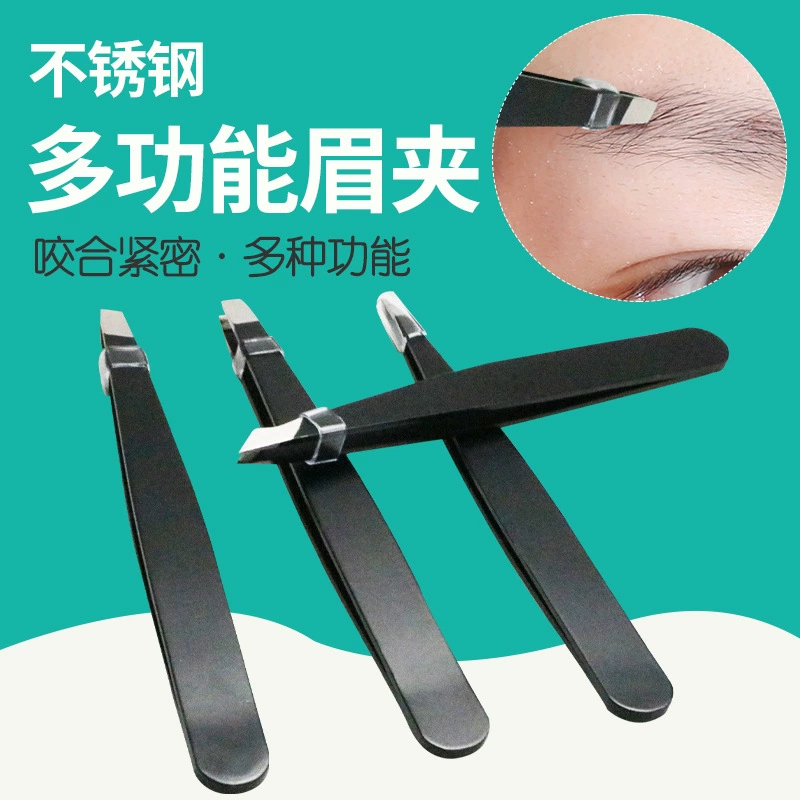 Нержавеющая сталь бровей клип костюм производителей оптом Скошенные брови зажим Пинцет Новый стиль