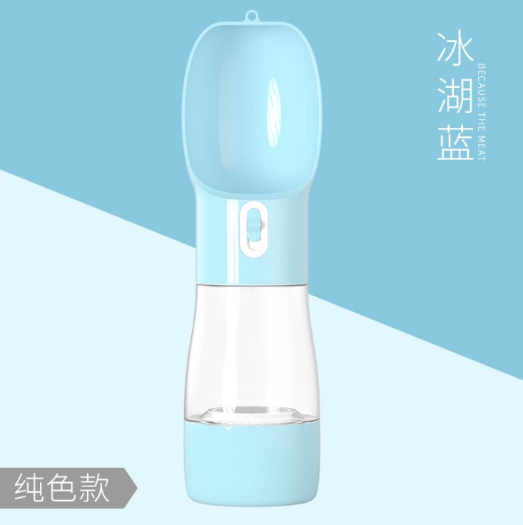 Mascota al aire libre taza de agua portátil taza de alimentación comida taza perro dispensador de agua potable gato viaje de doble uso