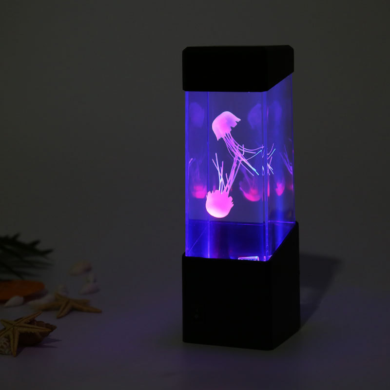 Medusas acuario colorido cambio de color mascota electrónica simulación pecera hogar creativo regalo juguete visualización