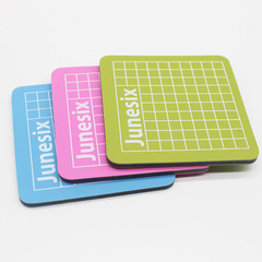 Junesix切割板 迷你切割墊板 手工模型6x6cm  切割板 4個色/包