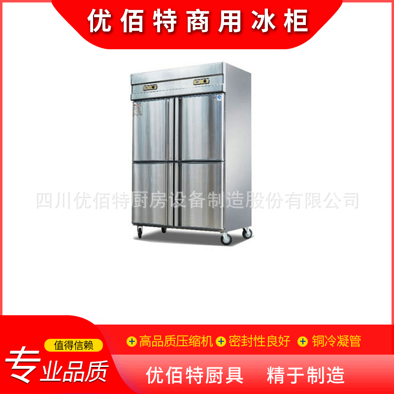 冷藏保鲜柜 多规格冰柜  冷冻冷藏柜 商用四门冰柜  商用厨具
