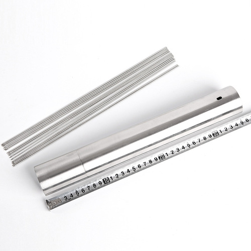 Stainless steel barbecue skewer barrel barbecue skewer barrel recycling iron skewer barrel storage box barbecue needle barrel skewer barrel skewer barrel