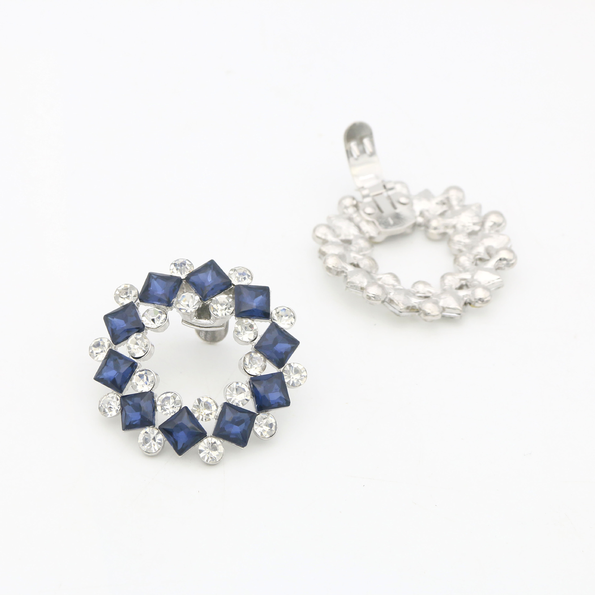 Hebilla de flor de zapato extraíble nupcial transfronteriza hebilla de zapato de cristal decoración de la correa del zapato hebilla redonda hebilla decorativa zapatos de tacón alto Accesorios