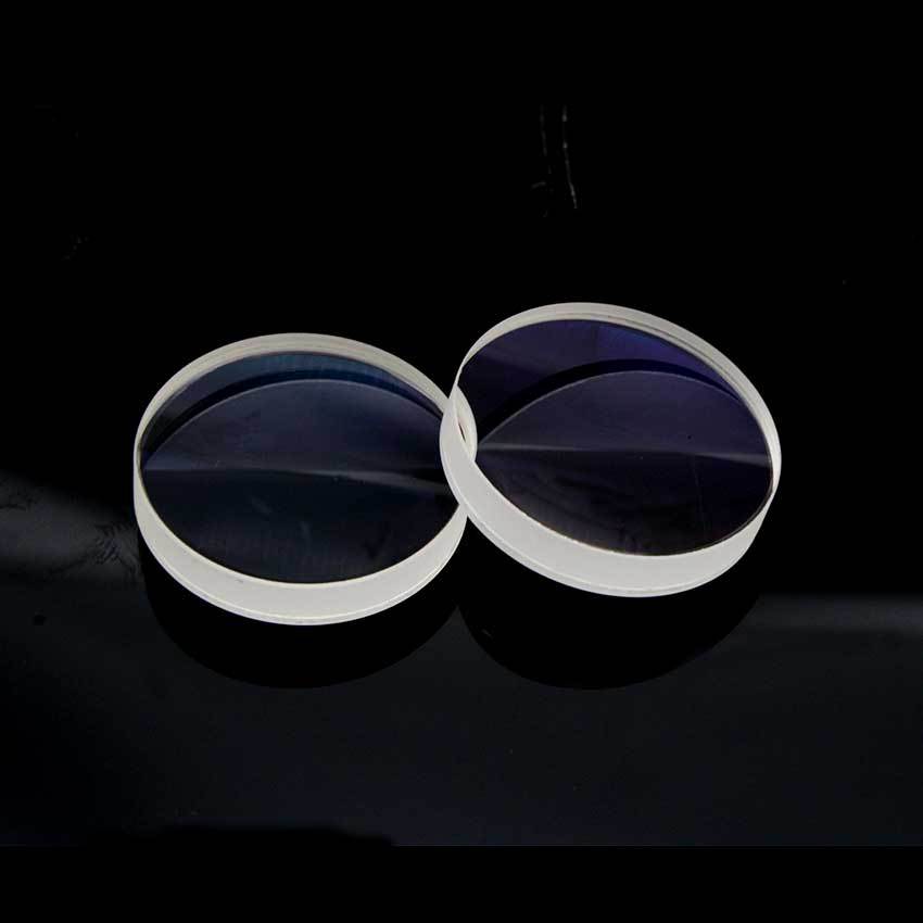 直径25mm焦距34.05mm光学玻璃球面双胶合透镜
