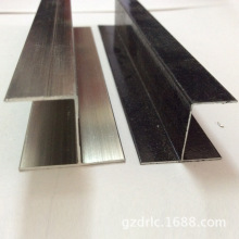 厂家生产工业铝合金型材高品质铝合金卫浴隔断铝材配件