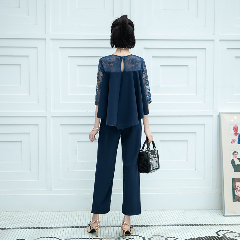 Más tamaño de las mujeres grasa hermana mm nueva 2024 estación europea moda casual pierna pantalones gordos suelen desgaste