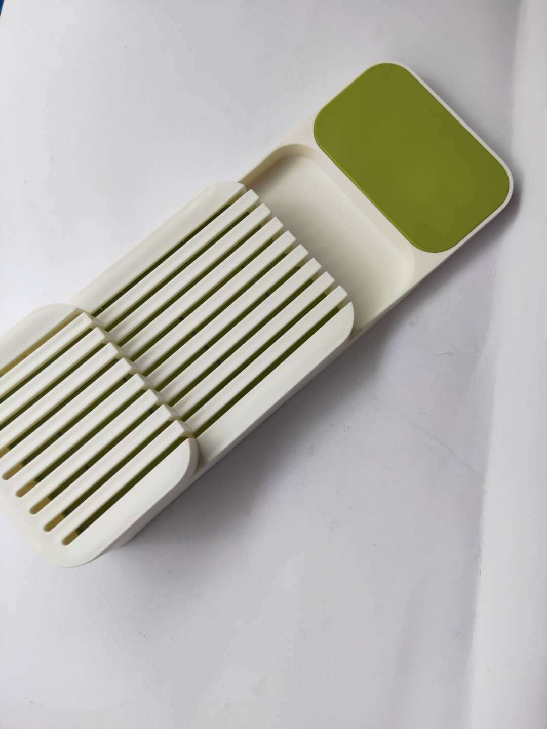 Cajón de cocina de cinco rejillas caja de organización vajilla caja de almacenamiento compartimiento organizador cuchillo y tenedor palillos caja de almacenamiento retráctil