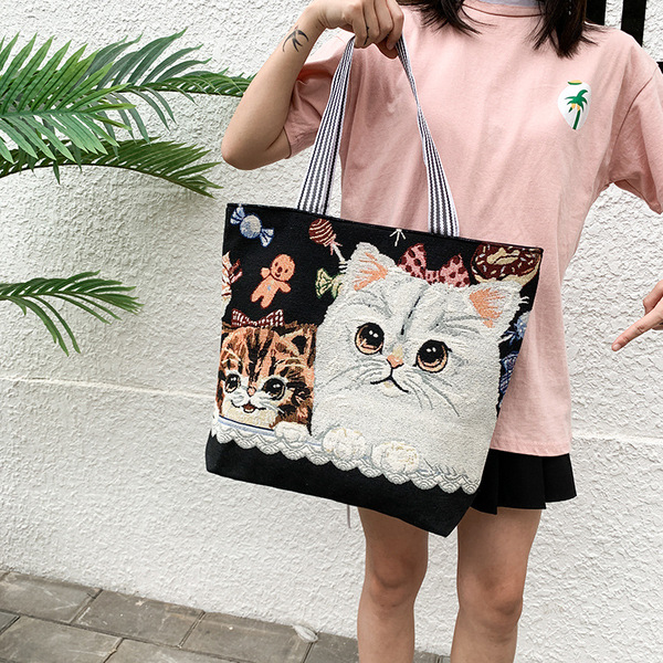 Ethnic trend one-shoulder bag