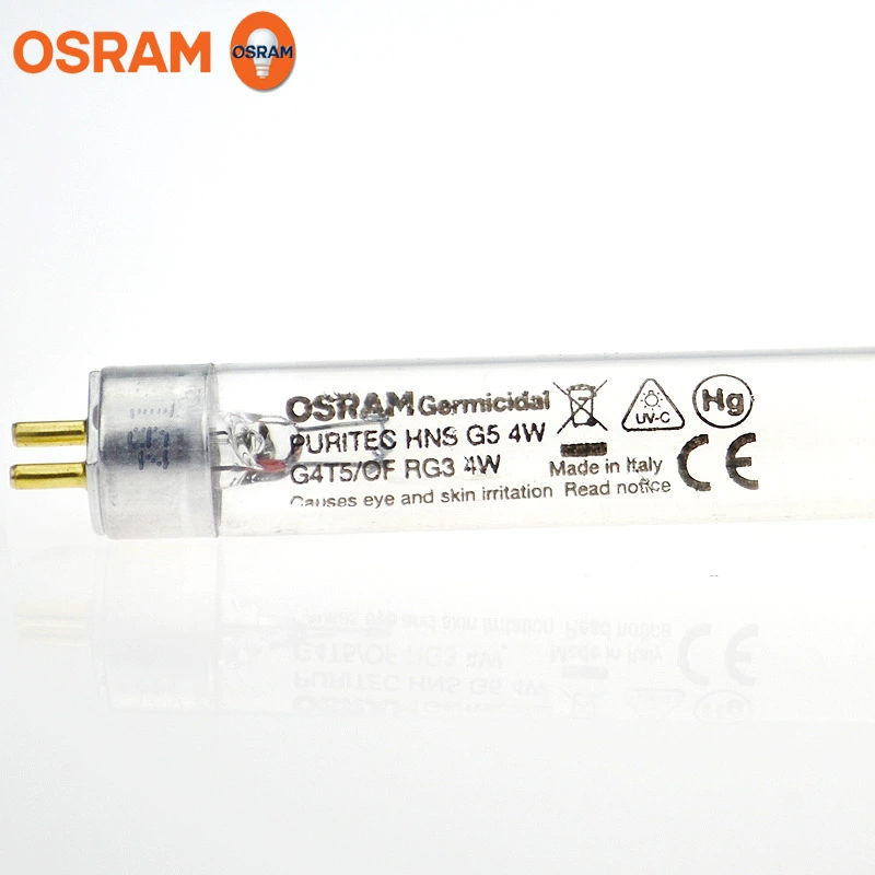 УФ дезинфекционная лампа OSRAM T5 HNS4W/6 Вт/8 Вт/11 Вт/16 Вт стерилизационная лампа UVC стерилизационная лампа