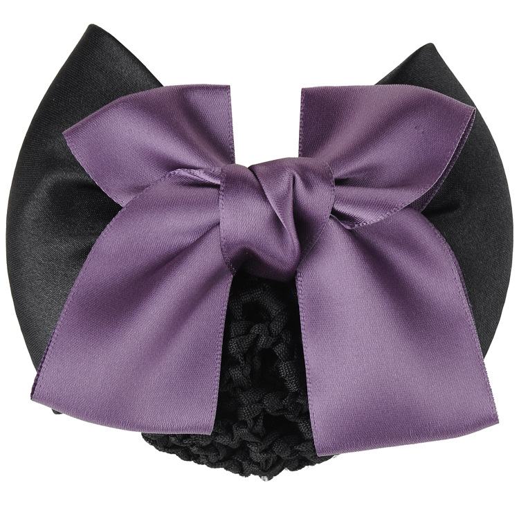 航盛职业头花蝴蝶结发网银行邮政移动空姐工作发饰品厂家批发