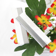 Brow Shaping Razor Blade Set with Stainless Steel Scissor Shaver for Makeup, Sharp Tattoo Eyebrow Shaving Blade, Feather Blade