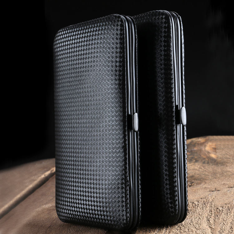 Traje de cortaúñas Negro 18 piezas cortaúñas cortauñas belleza manicura pedicura trabajador logotipo impreso