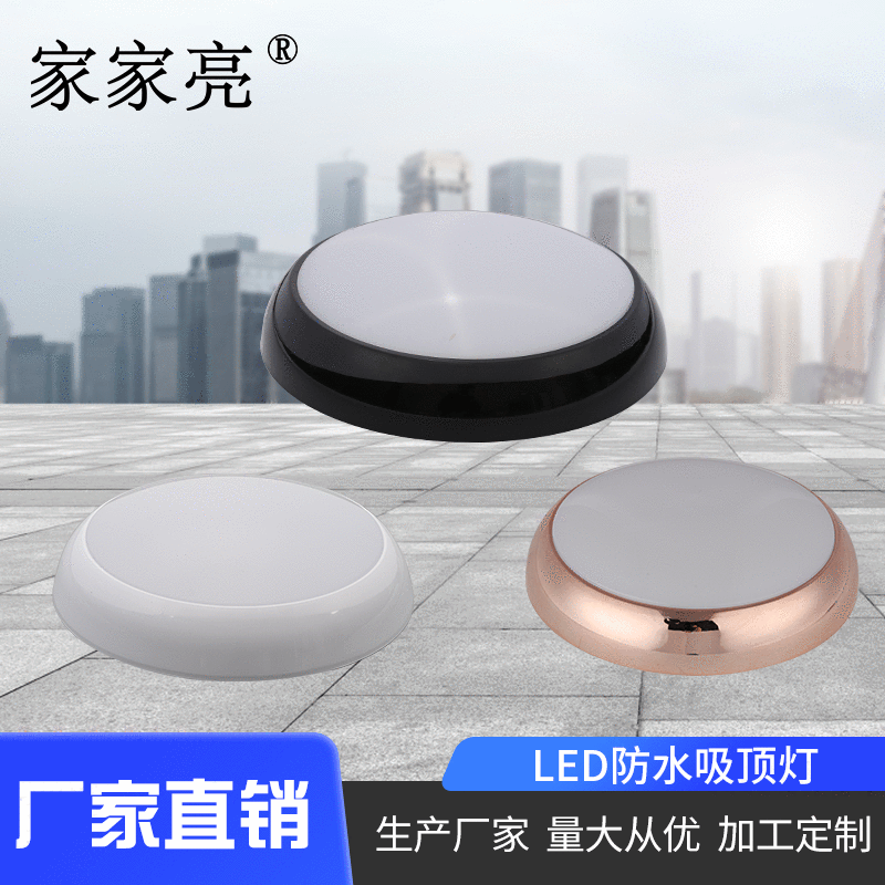 Manufacturer's In-Stock Indoor Wholesale Bathroom Home Ceiling Light Balcony Corridor Bedroom Round Led Waterproof