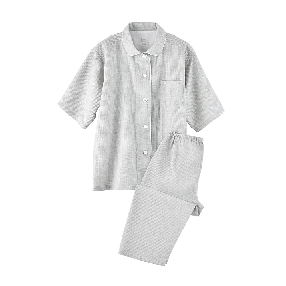 Пижама женская Mianhuaferless Short -sleeved Short -sleeved Женщина_Мужчина. Мужские штаны Муж_Стт sleeve. Шортыsage