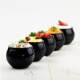 Mini PET honey jar with lid mousse tiramisu baking packaging wedding creative dessert cake plastic cup