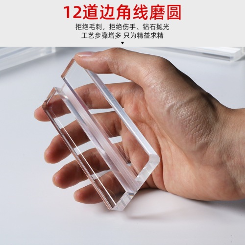 Acrylic magnetic table card, T-shaped table sign, wine bottle card, desktop table card A4A5A6 double-sided dining card display sign