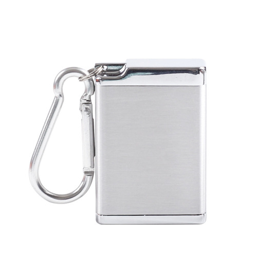 Portable ashtray car mini with keychain cleaning portable ashtray outdoor smoking equipment printed with logo