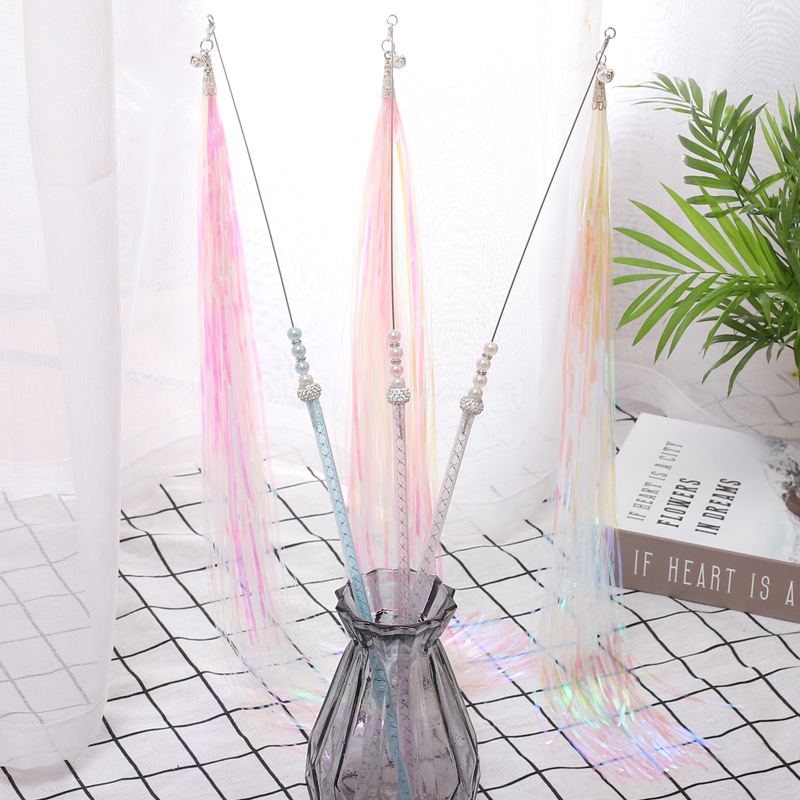 Z teasing cat toy Pipi Tao new style cat toy acrylic tube string…