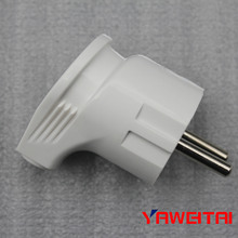 雅威欧式电源插头 欧式插头产品 欧式小插头 德式插头