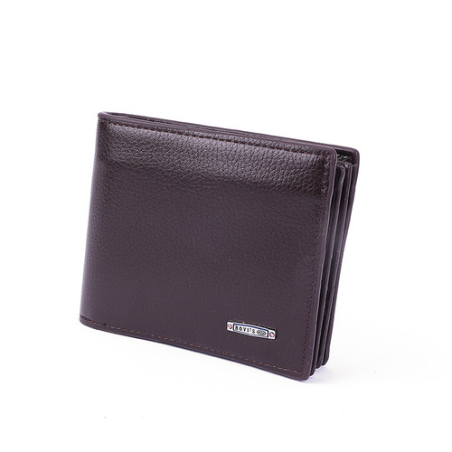 Men's wallet PU short fashion wallet with driving bag casual horizontal youth wallet multi-function card wholesale