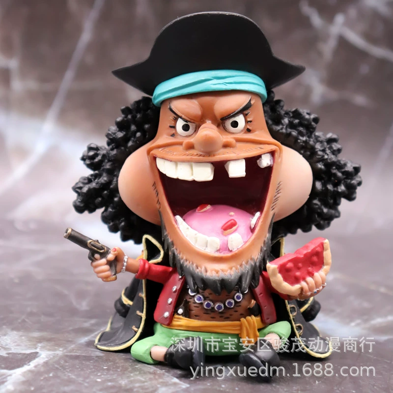 Серия резонанса Qiwuhai One Piece пренебрегает Xiao Tang Ming брат Император Орел Глаз Черная Борода Ручное управление модель