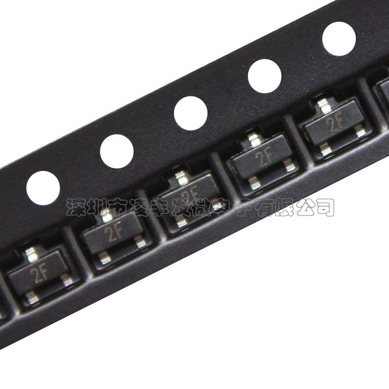 贴片三极管 MMBT2907A 印字2F SOT-23 0.6A/40V PNP