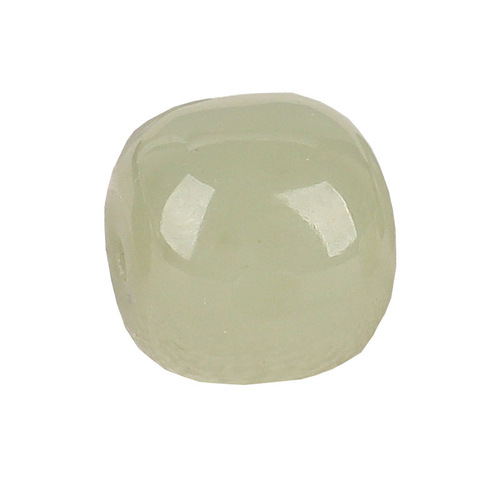 Natural Hetian jade loose beads, round beads, Qinghai material, old-shaped beads, separated beads, clear sailor necklace with beads, diy small accessories wholesale