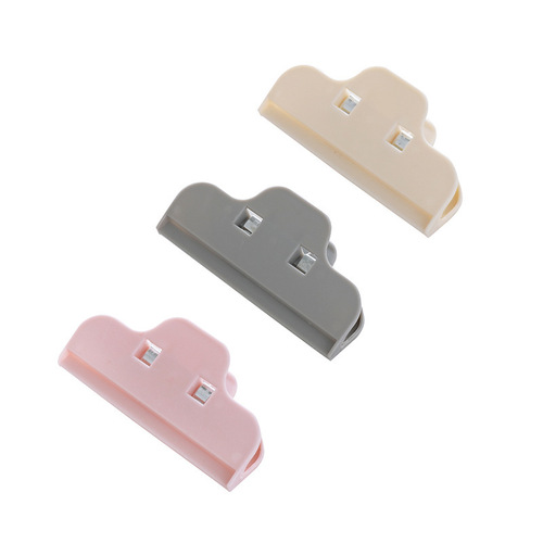 Sealing clip kitchen snack sealing clip strong food bag clip plastic bag sealer moisture-proof fresh-keeping sealer