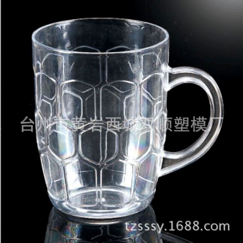 Acrylic capacious wineglass, PC-plastic, 500 ml