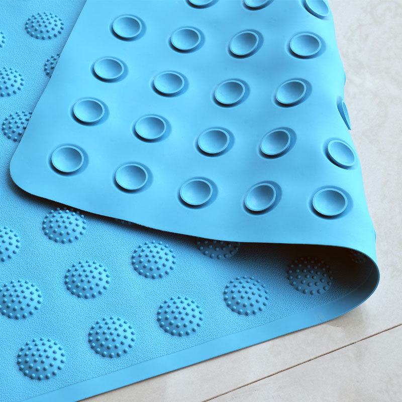 Venta caliente transfronteriza de espuma de espina estera de goma ducha inodoro baño resistente a la caída alfombra de piso baño Baño antideslizante alfombra de pedal