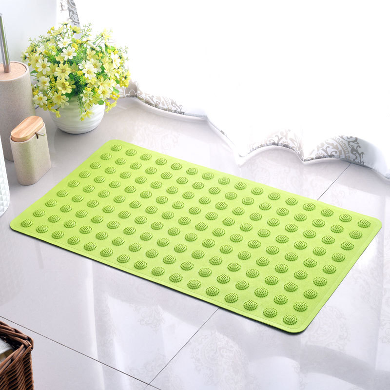 Venta caliente transfronteriza de espuma de espina estera de goma ducha inodoro baño resistente a la caída alfombra de piso baño Baño antideslizante alfombra de pedal