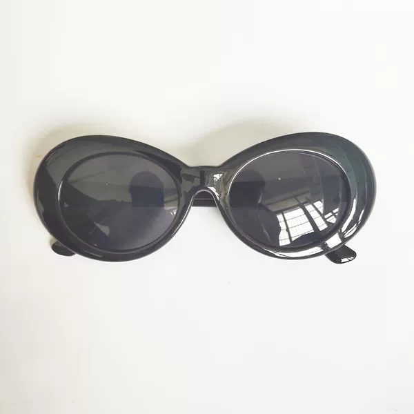 Bright black gray film