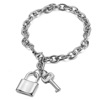 Fashionable bracelet for beloved, pendant stainless steel