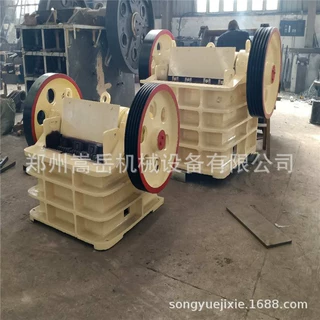 建筑垃圾颚式破碎机 青石岩石鹅卵石制砂细碎 钢板壳体鄂式破碎机