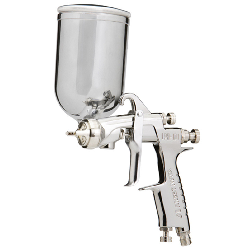 日本岩田LPH-101喷枪 HVLP低压环保上壶喷枪 重力式汽车修补喷枪