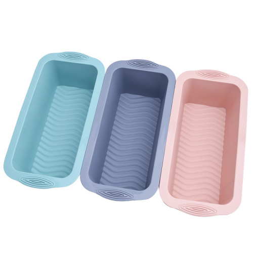 Silicone cake embryo mold baking supplies rectangular toast bread mold making cake diy tool