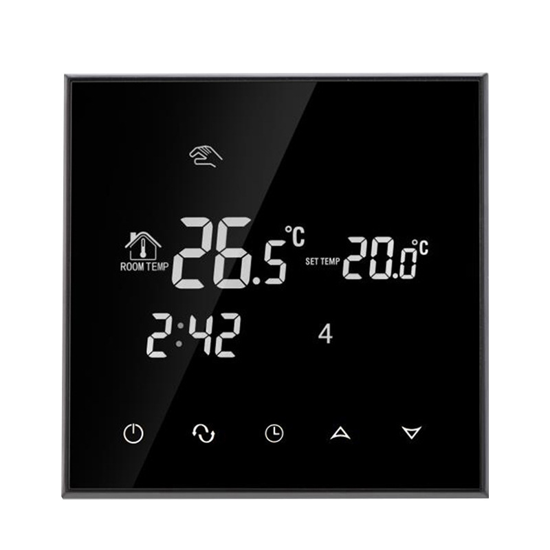 Lcd Touch Screen Thermostat Floor Heating System Temperature Regulator Ac200-240V Temperature Controller