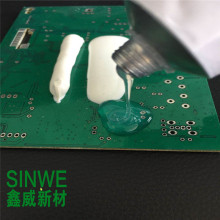 透明耐高温胶PCB电子IC元器件绝缘硅胶弹性胶塑料金属围坝保护胶