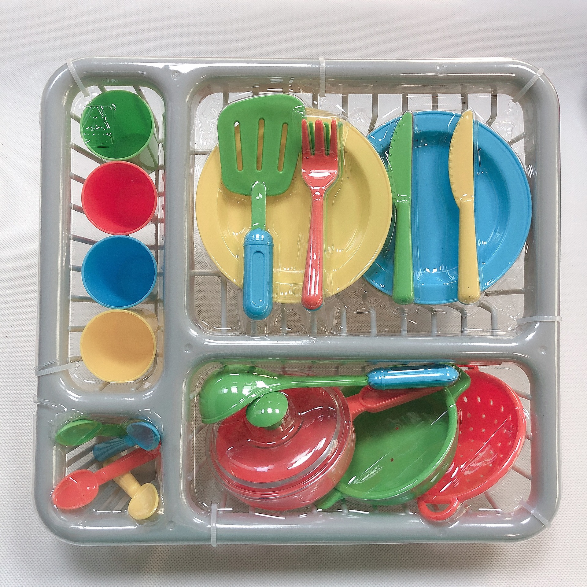 Transfronterizo niños jugar casa vajilla cesta creativa juguetes cocina vajilla traje utensilios de cocina combinación Amazon Juguetes