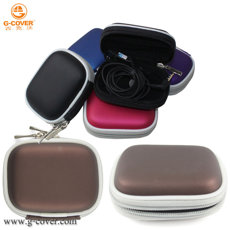 吉克沃批发小耳机包时尚包EVA防压耳机线包SD卡包可定LOGO