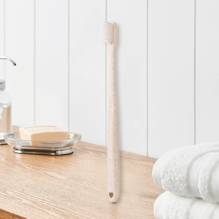 Одноразовые гостиничные принадлежности, зубные щетки с мягкой щетиной для гостевых домов, биоразлагаемые экологичные стоматологические товары оптом и на заказ из соломы.