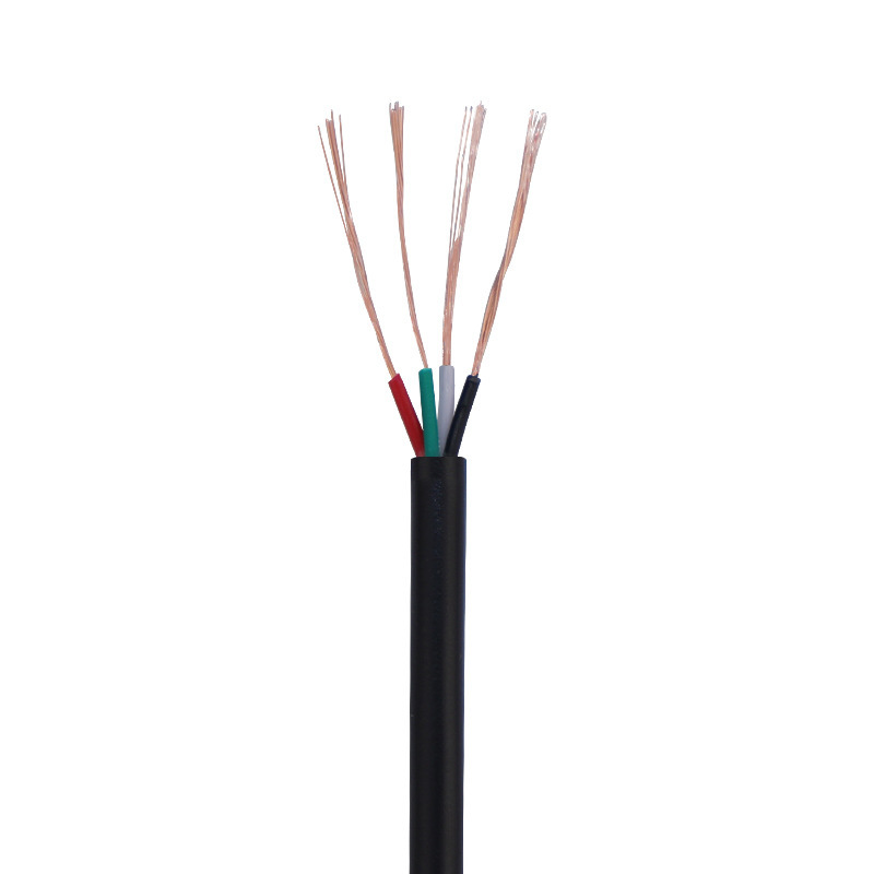 2464 26AWG 4芯线 四芯屏蔽线 带铝箔 26号四芯数据线 USB线