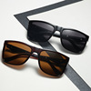 Fashionable trend classic sunglasses suitable for men and women, square glasses, city style, European style