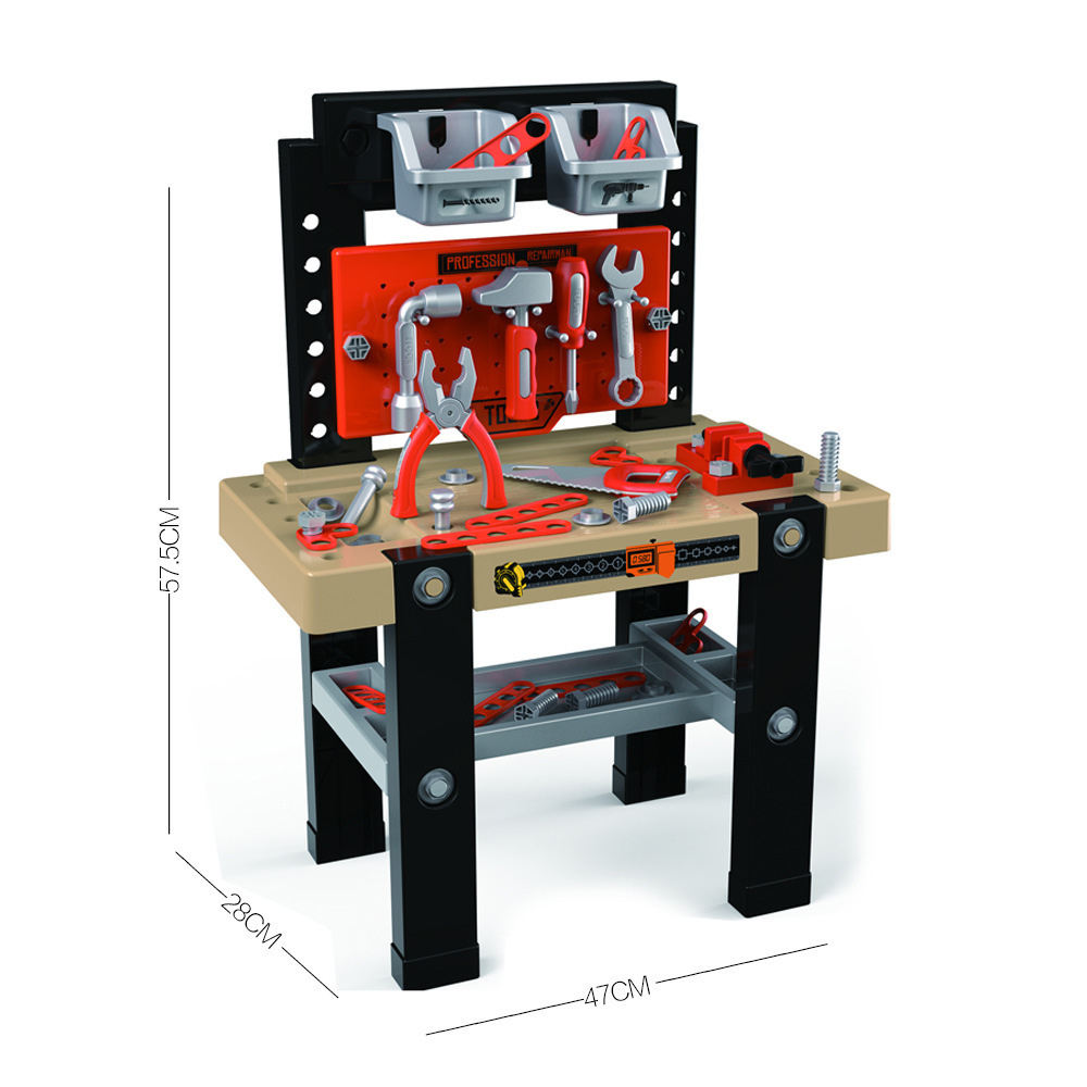 Simulación transfronteriza niños mantenimiento desmontaje Caja de Herramientas tornillo reparación herramienta Mesa juego juguetes de la casa