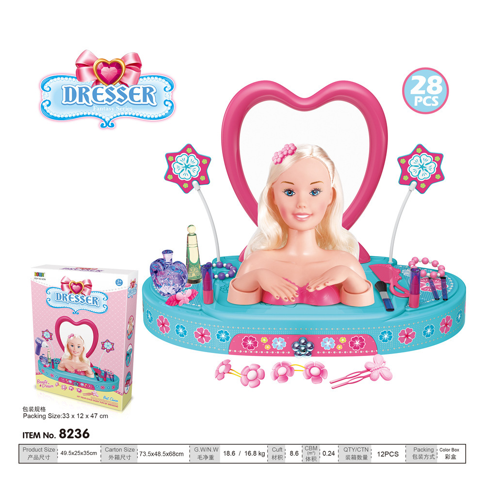 8236 mesa de maquillaje 28PCs