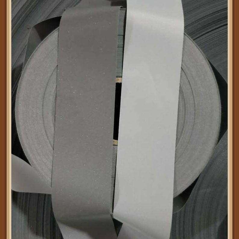 Светоотражающий жилет, безопасный флуоресцентный ткань для полировки, 2.5см