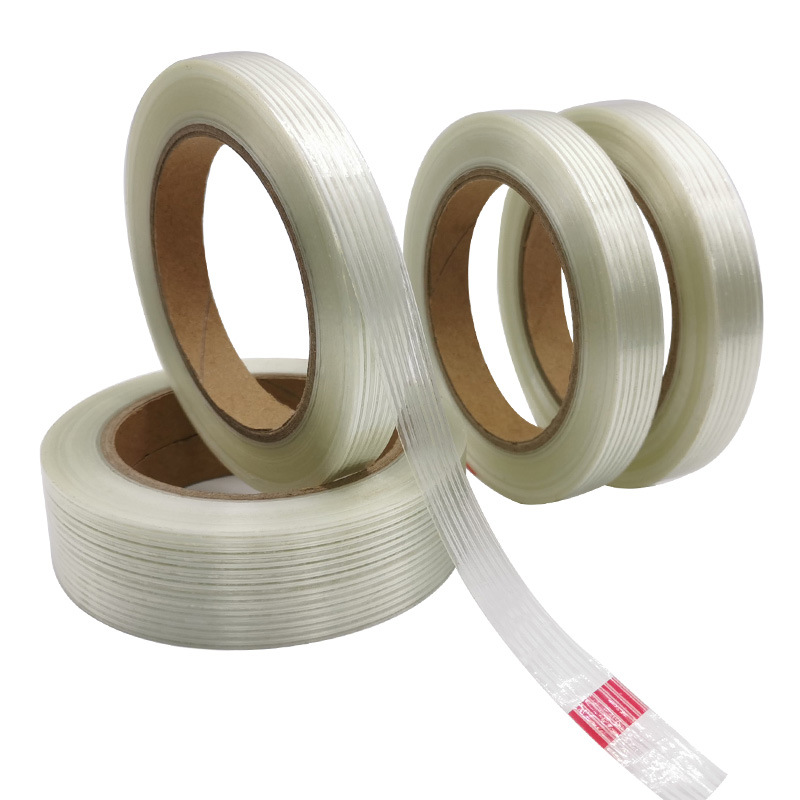 Cinta de fibra de vidrio de alta viscosidad sin residuos adhesivos para moldes, electrodomésticos, embalaje de baterías de litio, agrupación y fijación.